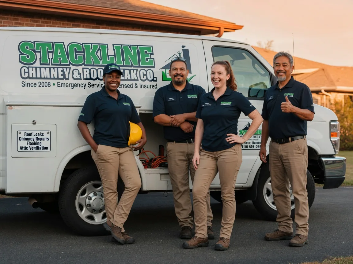 Chimney flashing repair company in Sumner, IA